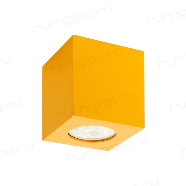DK3010-YE Светильник накладной IP 20, 50 Вт, GU10, желтый, алюминий